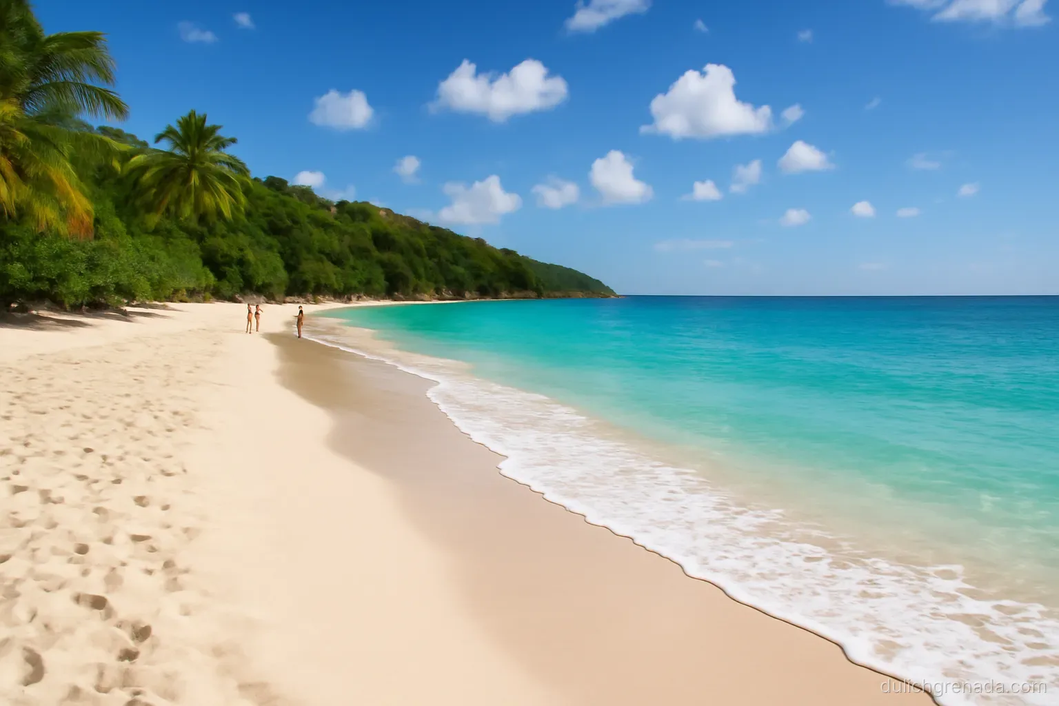 Bãi biển Grand Anse ở Grenada